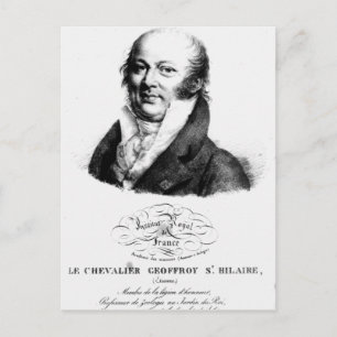 Portrait of Etienne Geoffroy Saint-Hilaire Postcard