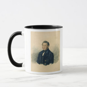 Portrait of Faddey Venediktovich Bulgarin, c.1840 Mug