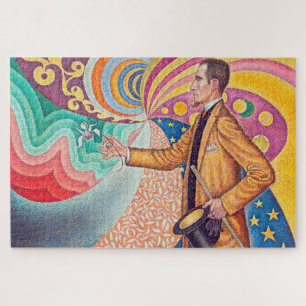 Portrait of Felix Feneon, Signac Jigsaw Puzzle