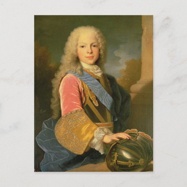 Portrait of Ferdinand de Bourbon Postcard (Front)