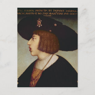 Portrait of Ferdinand I, Holy Roman Emperor Postcard