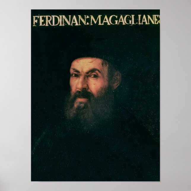 Portrait of Ferdinand Magellan Poster (Front)