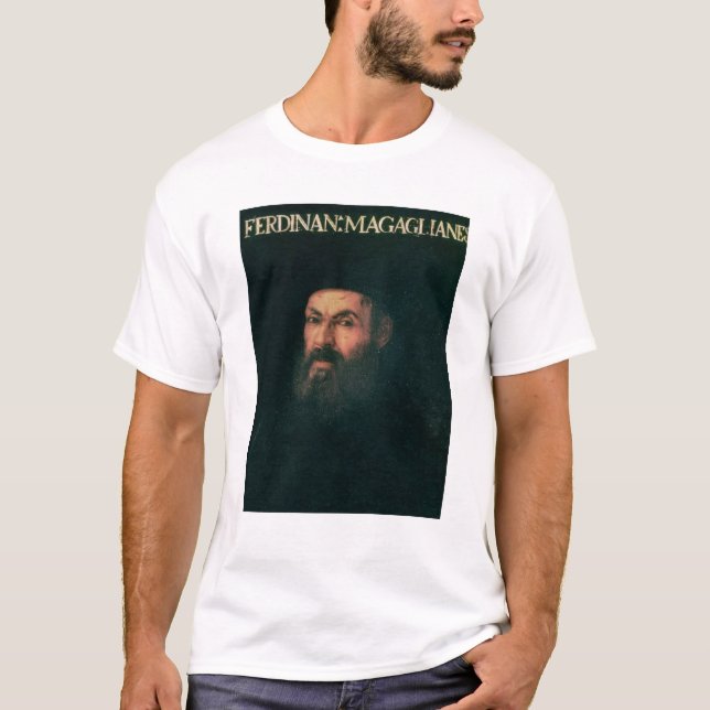 Portrait of Ferdinand Magellan T-Shirt (Front)