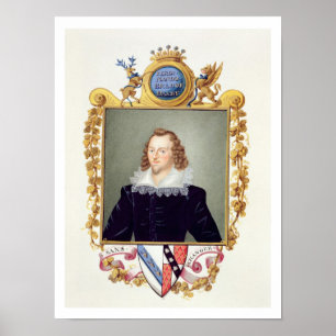 Portrait of Ferdinando Stanley (1559-94) 5th Earl Poster