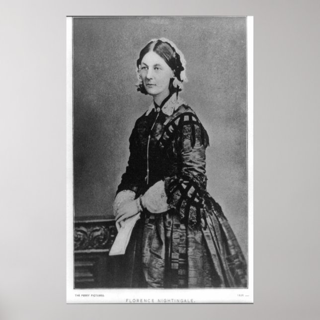 Portrait of Florence Nightingale Poster (Front)