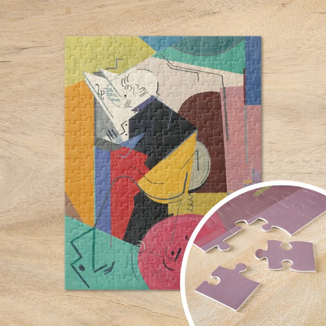 Portrait of Florent Schmitt | Albert Gleizes Jigsaw Puzzle (Creator Uploaded)