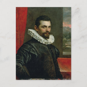Portrait of Francesco Bassano Postcard