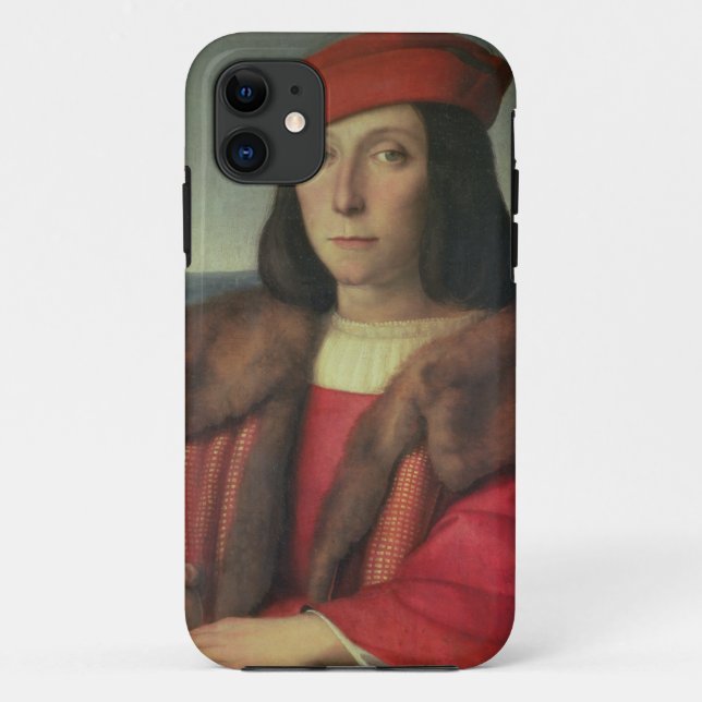 Portrait of Francesco della Rovere, Duke of Urbino Case-Mate iPhone Case (Back)