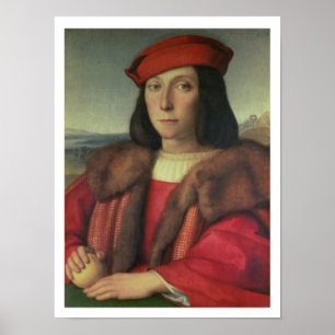 Portrait of Francesco della Rovere, Duke of Urbino Poster