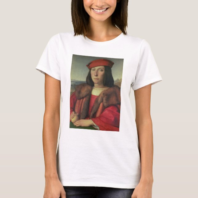 Portrait of Francesco della Rovere, Duke of Urbino T-Shirt (Front)