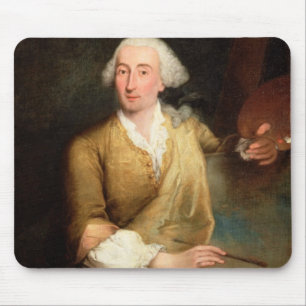 Portrait of Francesco Guardi (1712-93) (oil on can Mouse Pad