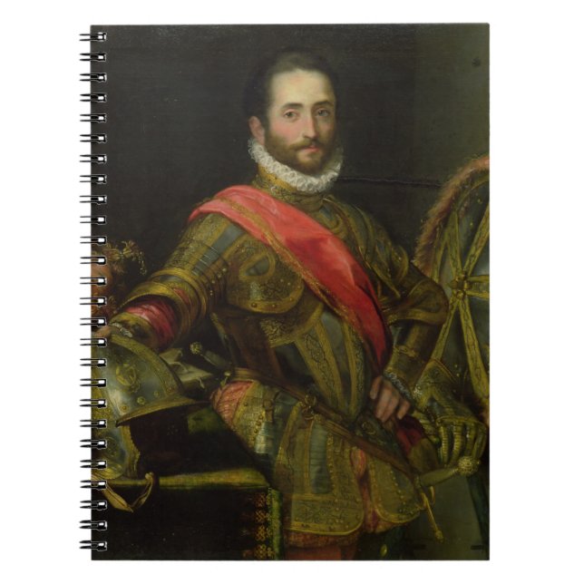 Portrait of Francesco II della Rovere, c.1572 (oil Notebook (Front)