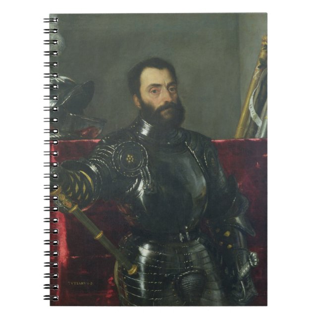 Portrait of Francesco Maria Della Rovere, Duke of Notebook (Front)
