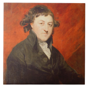Portrait of Francis Hargrave (1741-1821), 1787 (oi Ceramic Tile