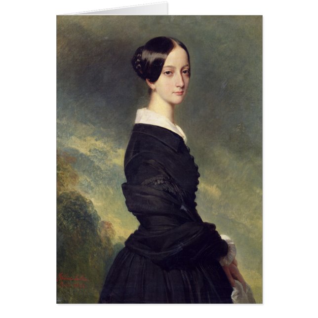 Portrait of Francisca Caroline de Braganca  1844 (Front)