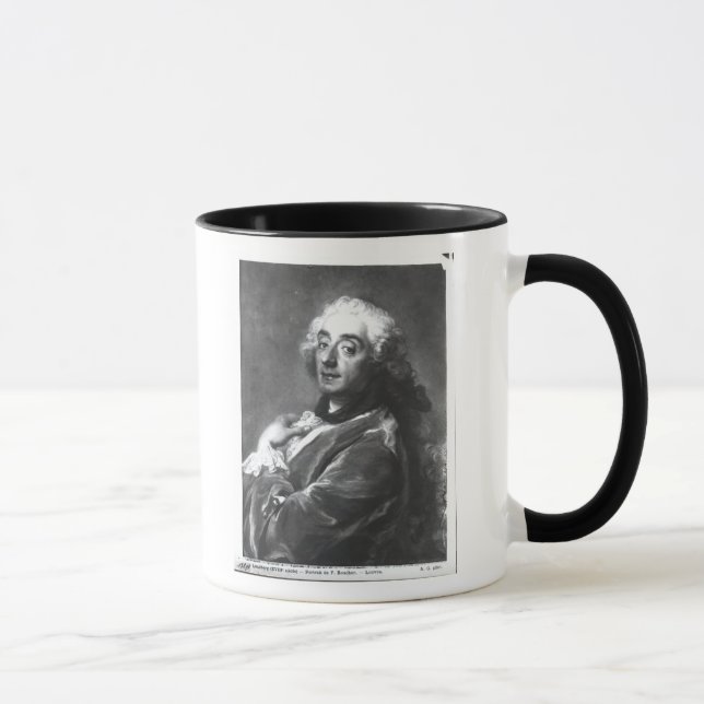 Portrait of Francois Boucher  1741 Mug (Right)