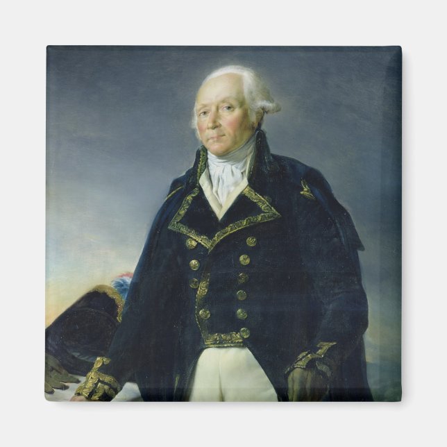 Portrait of Francois-Christophe Kellermann Magnet (Front)