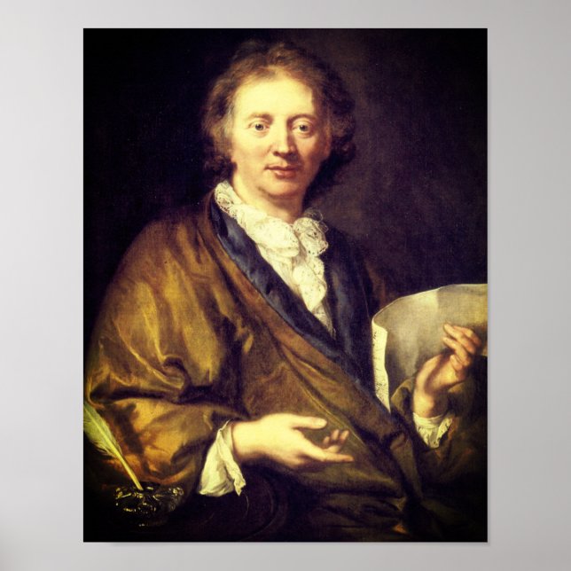 Portrait of François Couperin Poster (Front)