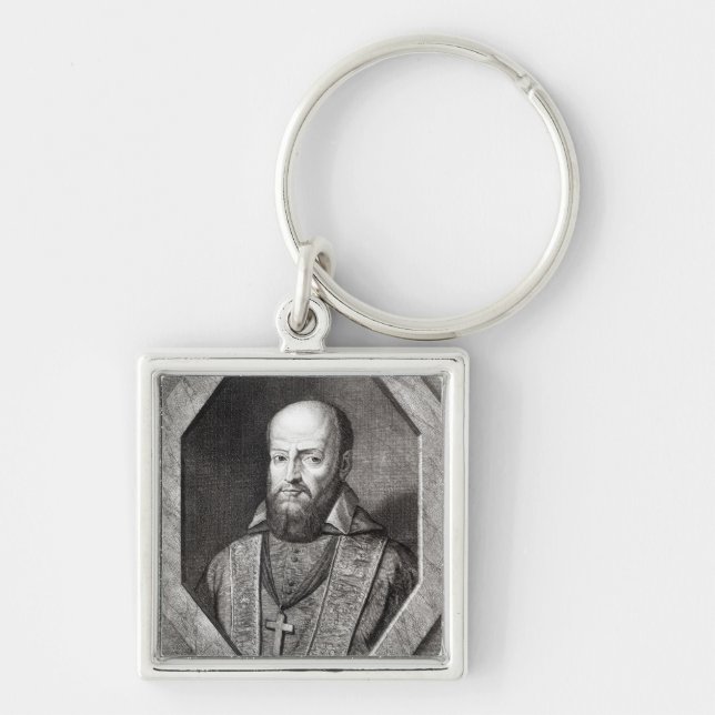 Portrait of Francois de Sales Key Ring (Front)