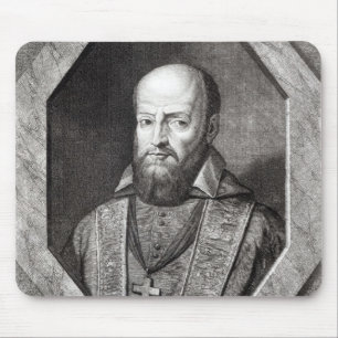 Portrait of Francois de Sales Mouse Pad