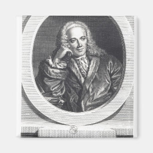 Portrait of Francois Quesnay Magnet