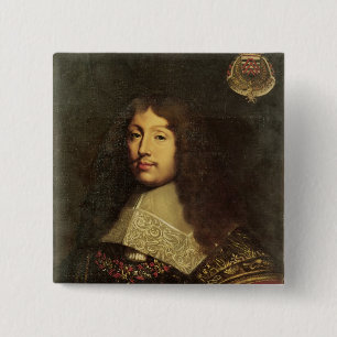 Portrait of Francois VI Duke of La 15 Cm Square Badge