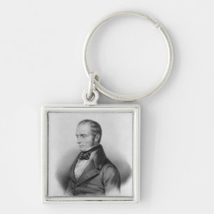 Portrait of Francois Xavier Bichat Key Ring