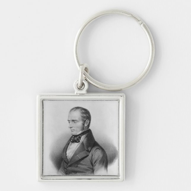 Portrait of Francois Xavier Bichat Key Ring (Front)