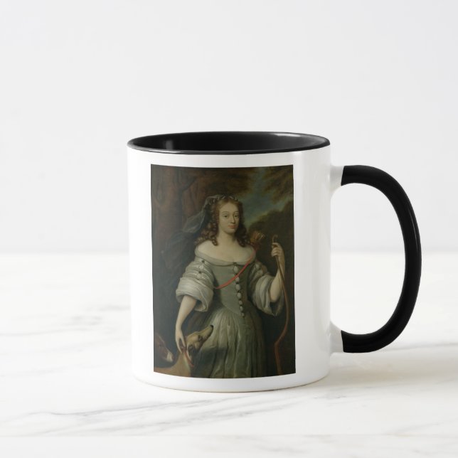 Portrait of Francoise Louise de la Baume Mug (Right)