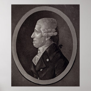 Portrait of Franz Joseph Haydn Poster