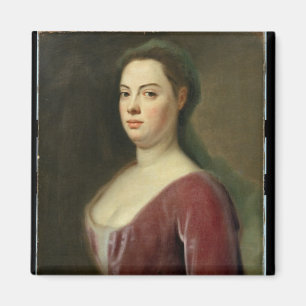 Portrait of Frau Denner Magnet