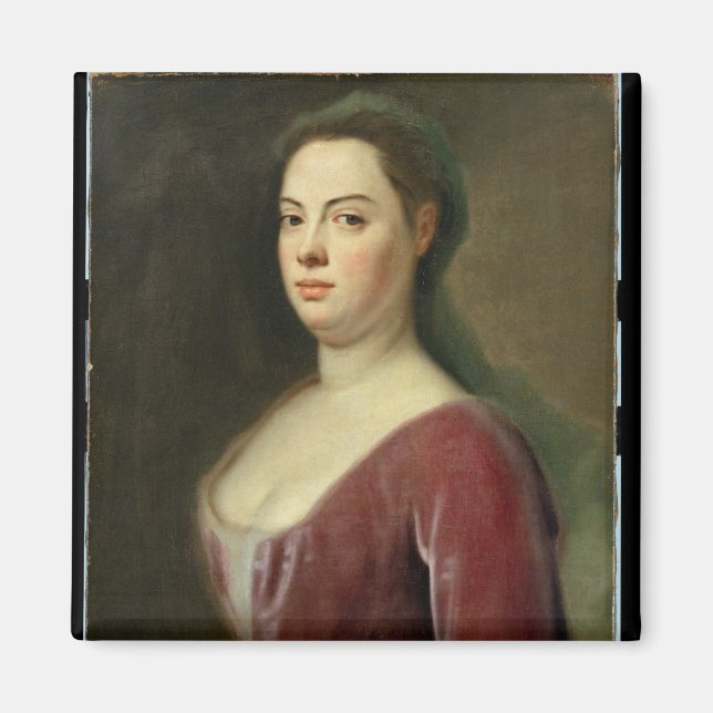 Portrait of Frau Denner Magnet (Front)
