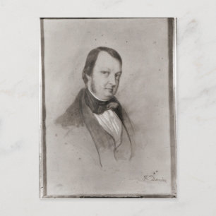Portrait of Frederic Chopin Postcard
