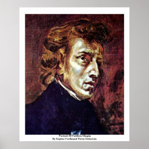 Portrait Of Frédéric Chopin Poster