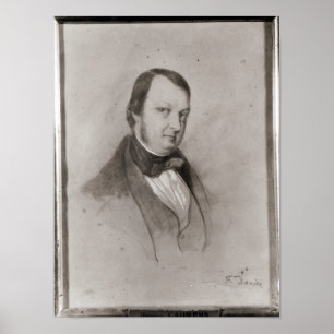 Portrait of Frederic Chopin Poster