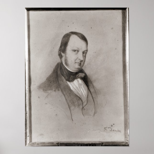 Portrait of Frederic Chopin Poster (Front)