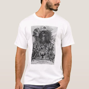 Portrait of Frederick II , engraved by Johann T-Shirt