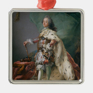 Portrait of Frederick V, 1749 Metal Tree Decoration