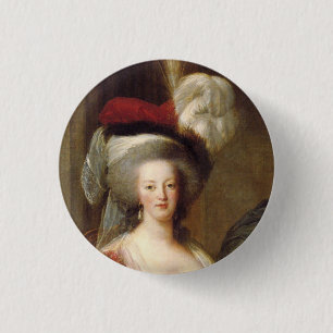 Portrait of French Queen, Marie Antoinette 3 Cm Round Badge
