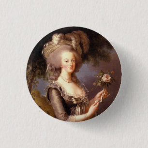 Portrait of French Queen, Marie Antoinette 3 Cm Round Badge