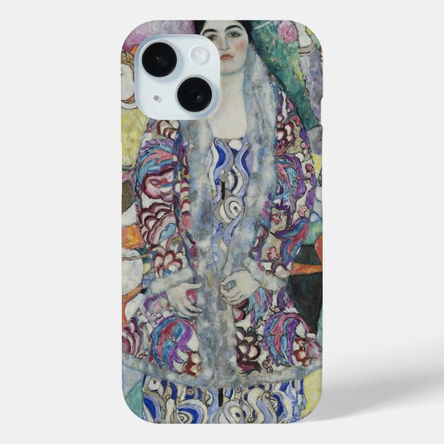 Portrait of Friederike Maria Beer by Gustav Klimt Case-Mate iPhone Case (Back)