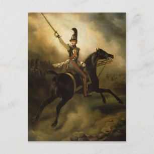 Portrait of Friedrich Heinrich  1830 Postcard