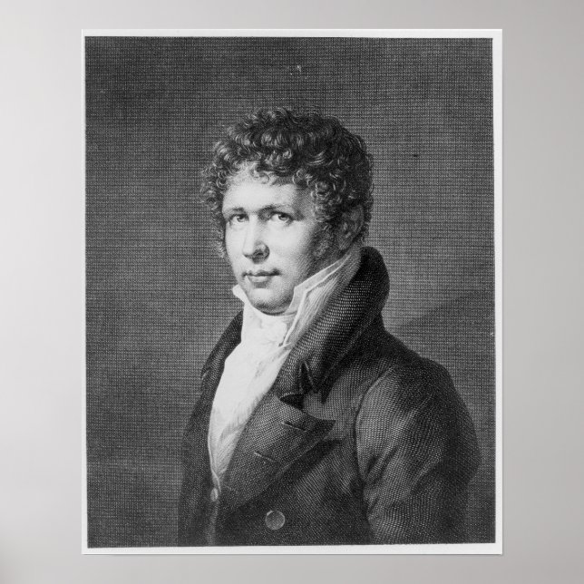 Portrait of Friedrich Heinrich Alexander Poster (Front)