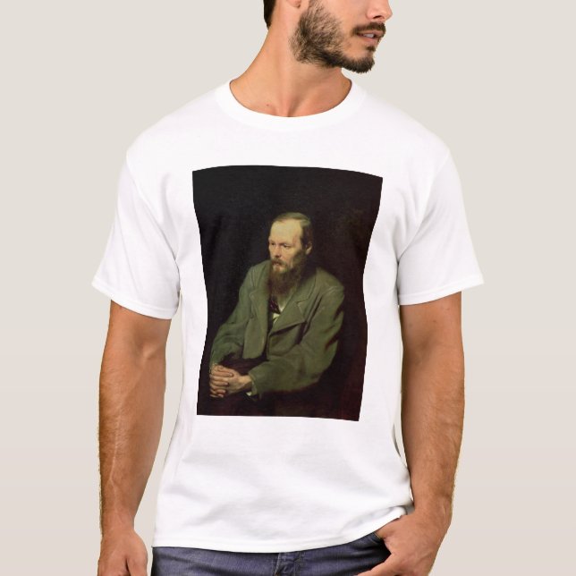 Portrait of Fyodor Dostoyevsky  1872 T-Shirt (Front)