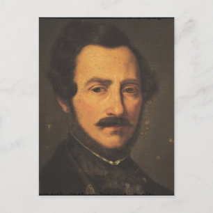 Portrait of Gaetano Donizetti Postcard