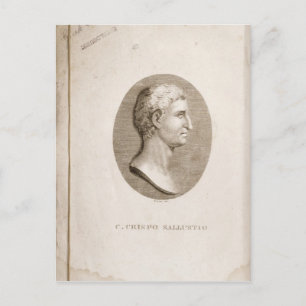 Portrait of Gaius Crispus Sallust Postcard