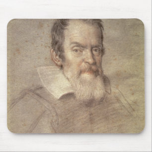 Portrait of Galileo Galilei Astronomer Mouse Pad