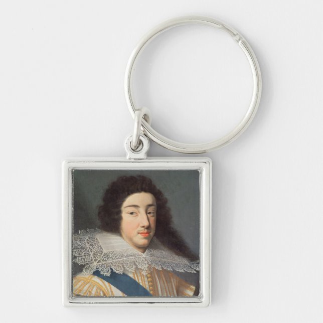 Portrait of Gaston d'Orleans Key Ring (Front)