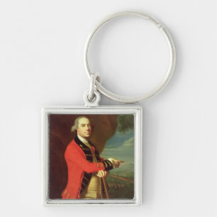 Portrait of General Thomas Gauge, c.1768 (oil on Key Ring