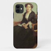 Portrait of Genevieve Celine, 1850 (oil on canvas)